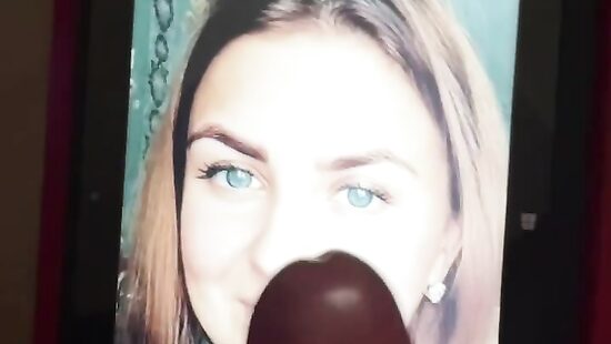 Cum on photo 2
